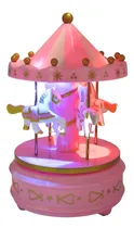 Comprar Cajita Musical Carrusel Calesita Musica Y Luz Con Caja