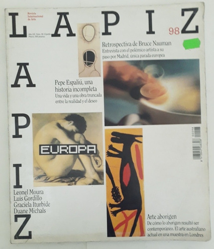 Revista Lápiz N° 98. En Buen Estado.