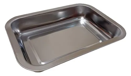 comprar Asadera Bandeja  Acero Inox  Panaderia Rotiseria 27*20*4