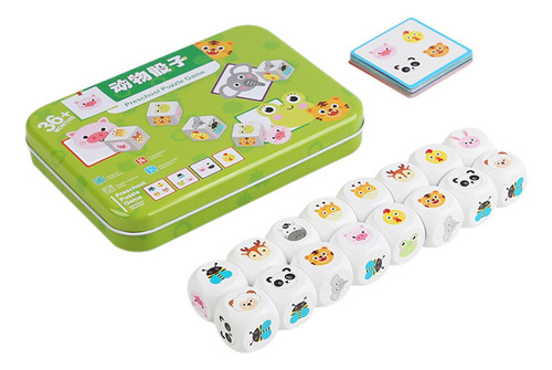 T Juegos Educativos A Juego Juego De Dados De Animales