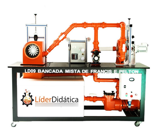 Bancada Didática-turbinas Francis E Pelton-mecanica Fluidos