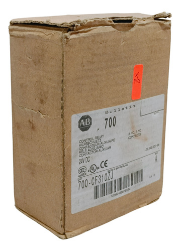 Allen-bradley 700-cf310zj Contactor Aux. 4-contactos