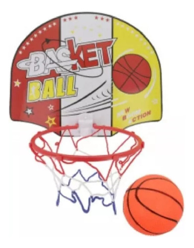 Aro Basket Red De Balonceso Para Niños