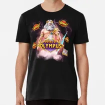 Comprar Remera Máquina Tragamonedas De Casino Gates Of Olympus Algod