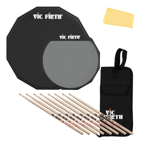 Vic Firth Almohadilla Practica Tambor 1 Doble Cara 12  6  4