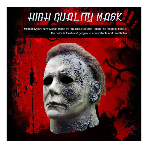 * Nueva Máscara Micheal Myers Scary Halloween Con Máscara