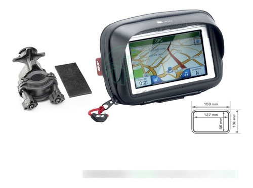 Imagen 3 de 7 de Porta Celular Gps Moto Givi S954b Motoscba P