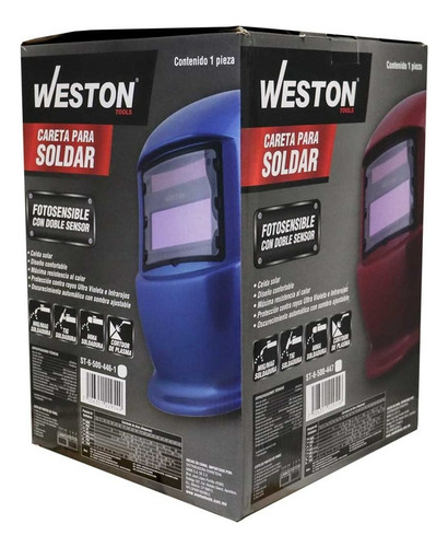 Careta Para Soldar Electrónica Para Soldar Lisa Sencilla Color Negro