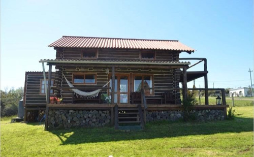 Cabaña De Troncos A La Venta En Villa Serrana || Atalaya 2 Dorm