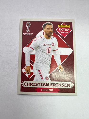 Lámina Mundial Qatar 2022 Extra Stickers Legend Rookie