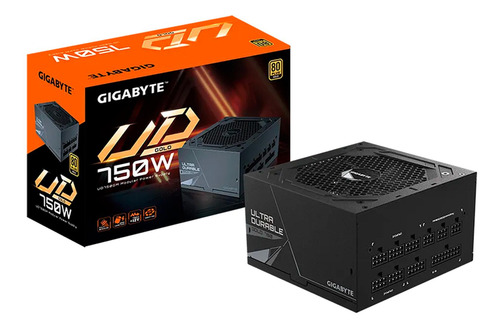 Fuente De Poder Pc 750w Gamer Gigabyte 80 Plus Gold Modular