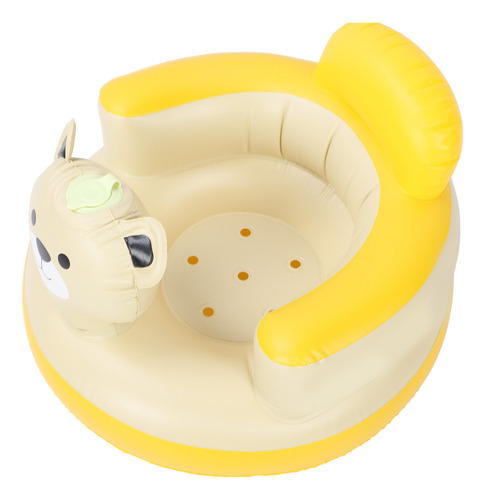 Sofá De Ducha Inflable Para Bebés, Silla De Pvc Con Bomba In