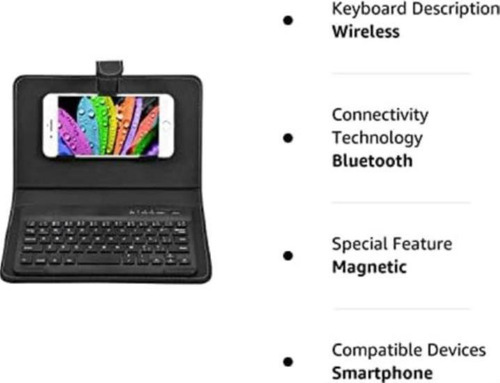 Funda Con Teclado Bestlife / Universal 4.5 / Black
