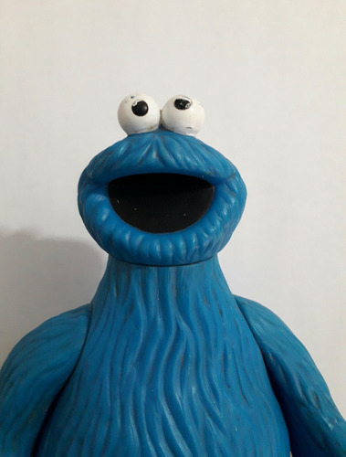 Figura Del Mountruo Come Galletas Vintage  (cookie Monster) 