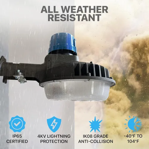 Marathon Lighting Luz Led De Seguridad Y Granero De 40 W Del