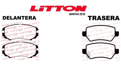 Kit De Pastillas De Freno Lifan Myway 1.8 Vvt Del Y Tras