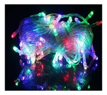 Comprar Luces De Navidad Led Navideñas 100 Led Multicolor 8mts 3pzas