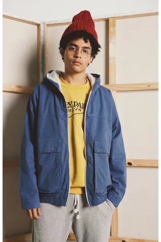 Campera De Gabardina Con Corderito Marca Batuk