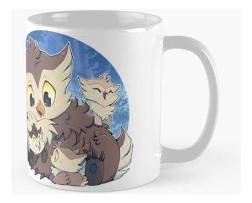 Taza Adorable Familia De Osos Búho Calidad Premium