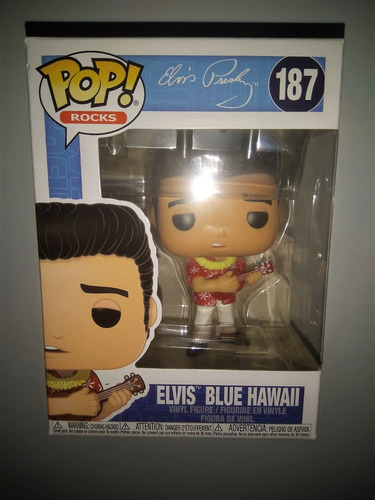 Funko Elvis Presley Blue Hawaii # 187 + Protector Invisible