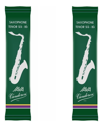 Vandoren Java Pack 2 Cañas Para Saxo Tenor N 3 Sr273