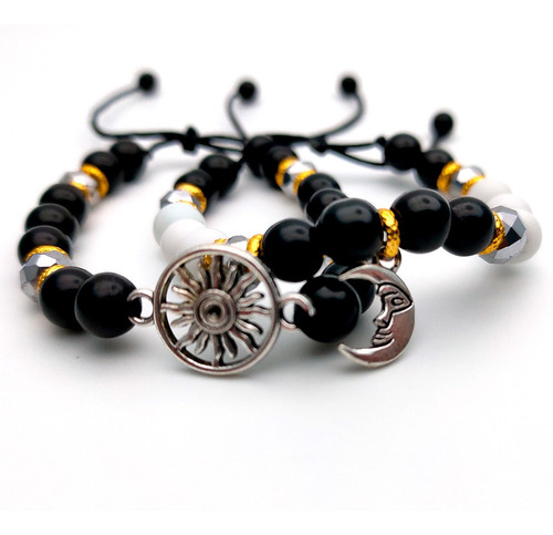 Pulsera Pareja Sol Y Luna Tureloj