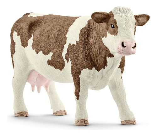Schleich Farm World Holstein - Figura De Vaca Educativa Para