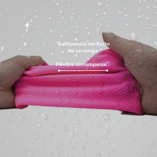 Cubre Zapato Zapatilla Silicona Impermeable No Se Rompe! Rosa M