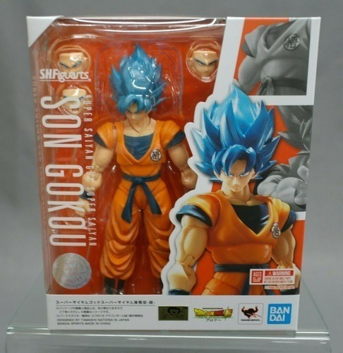 Figura Dbs Son Goku Super Saiyan God Blue Anime Shf