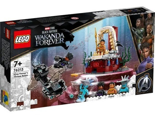 Lego Marvel Black Panther Sala Del Trono Del Rey Namor 76213