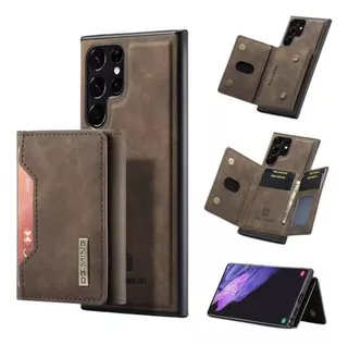 Para Samsung Galaxy Magnetic Phone Case Wallets Holster