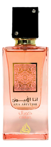 Perfume Unisex Lattafa Ana Abiyedh Coral, 60 Ml