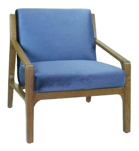 Sillon Kalebu Azul Këssa Muebles