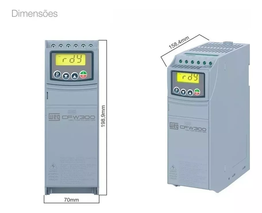 Segunda imagem para pesquisa de inversor de frequencia 7 2c5 cv 220v trifasico