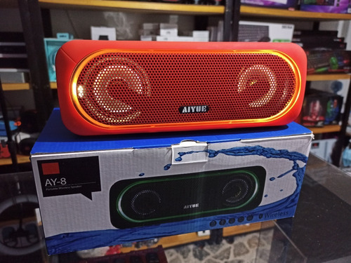 Imagen 3 de 6 de Parlante Bluetooth Luces Led Sonido Potente Extra Bateria