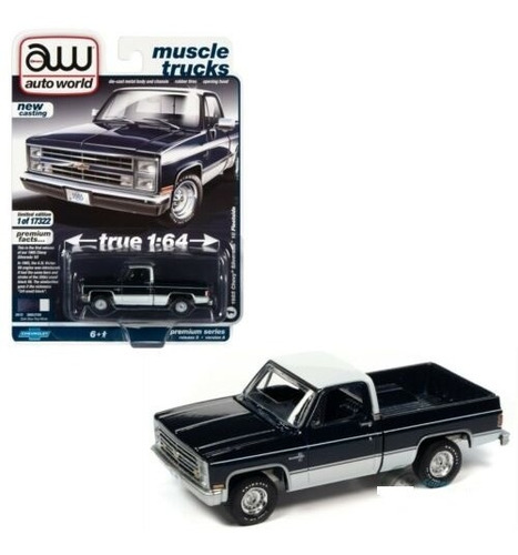 Chevrolet Silverado 1985 Auto World Escala 1/64