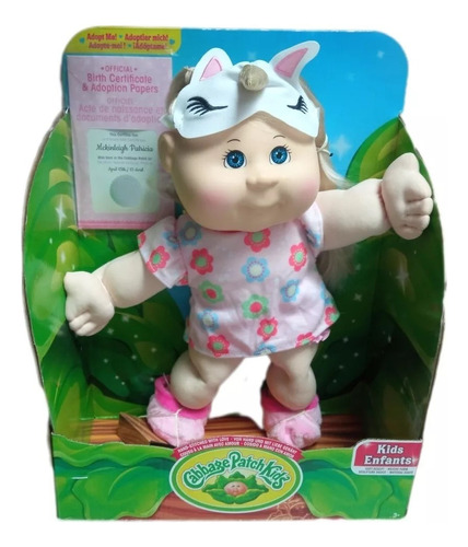 Cabbage Patch Kids Muñeca Cabello Corto Rubio Soft Sculpt