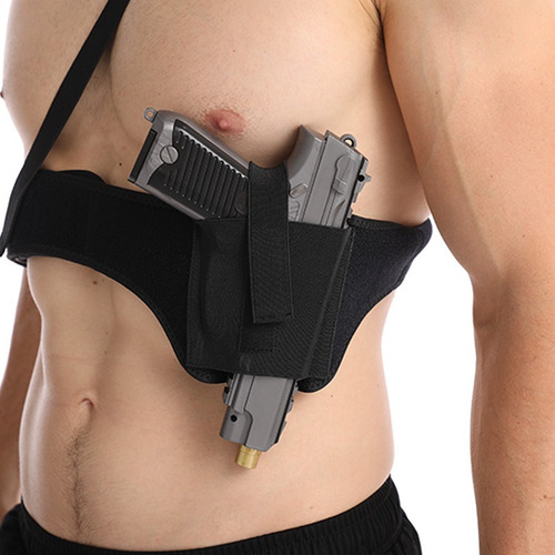 Funda De Pecho Invisible Cinturón De Cintura Táctica Al Aire