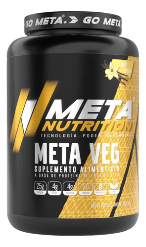 Proteina Meta Nutrition Meta Veg 2 Lbs Vainilla