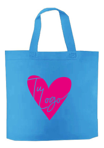 250 Eco Bolsa Impreso Tu Logo 1 Color 1 Cara 30x30x10  M/t 