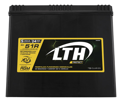 Batería Lth Agm Mazda Mx-5 2017 - 2022 - L-51r-410