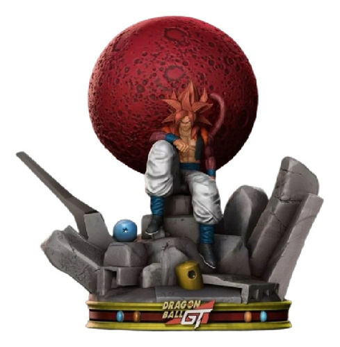 Dragon Ball Gt Gogeta Diorama Archivo Stl Para Impresion 3d 