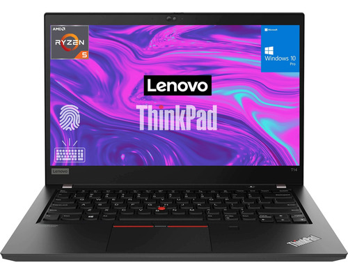 Laptop Lenovo T14 Amd Ryzen5 4650 16g Ram 512g Ssd Nvme Fhd (Reacondicionado)