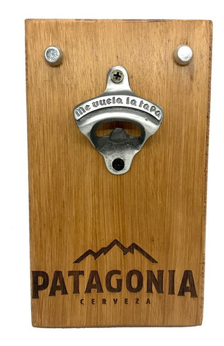 Destapador De Cerveza De Pared Con Imán Patagonia