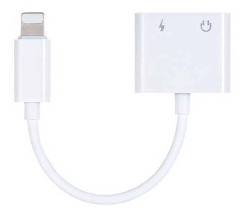 Adaptador Para iPhone - Hembra Auxiliar 3.5mm + Carga