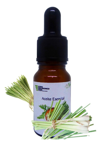 Aceite Esencial De Citronella 100% Puro Y Orgánico 10 Ml