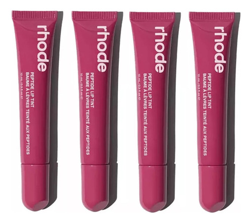 4x Peptide Lip Tint Rhode Hailey Bieber Bálsamo Con Color