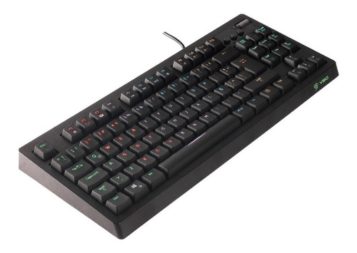 Teclado Mecanico Gamer Vsg Quasar Rgb Negro Outemu Red Pc