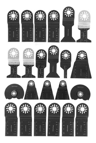 Hoja Sierra Oscilante 23 Pieza Acero Alto Carbono Para Metal