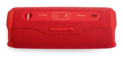 Imagen 7 de 7 de Parlante JBL Flip 6 portátil con bluetooth rojo